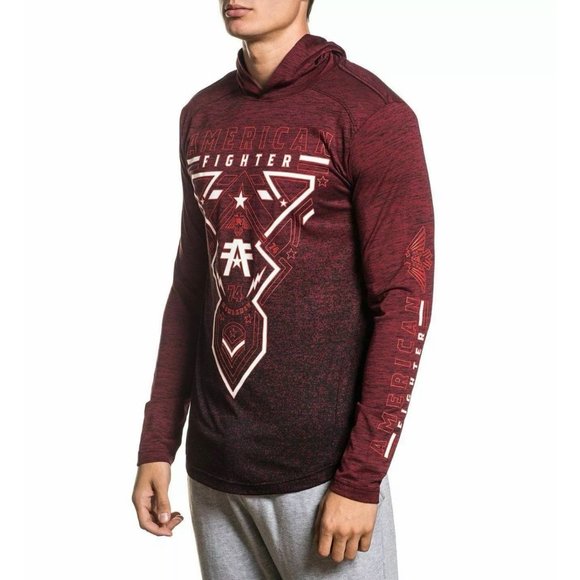 AMERICAN FIGHTER Men's Hoodie Sweatshirt HARTSDALE Athletic MMA - Picture 9 of 12